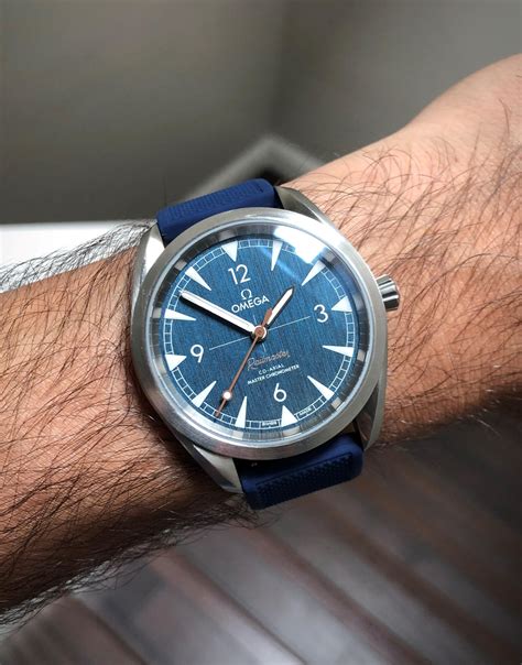 omega seamaster aqua terra railmaster|omega railmaster denim.